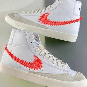 RARE NIKE BLAZER mid 77 GS Double zig zagStitched Swoosh
